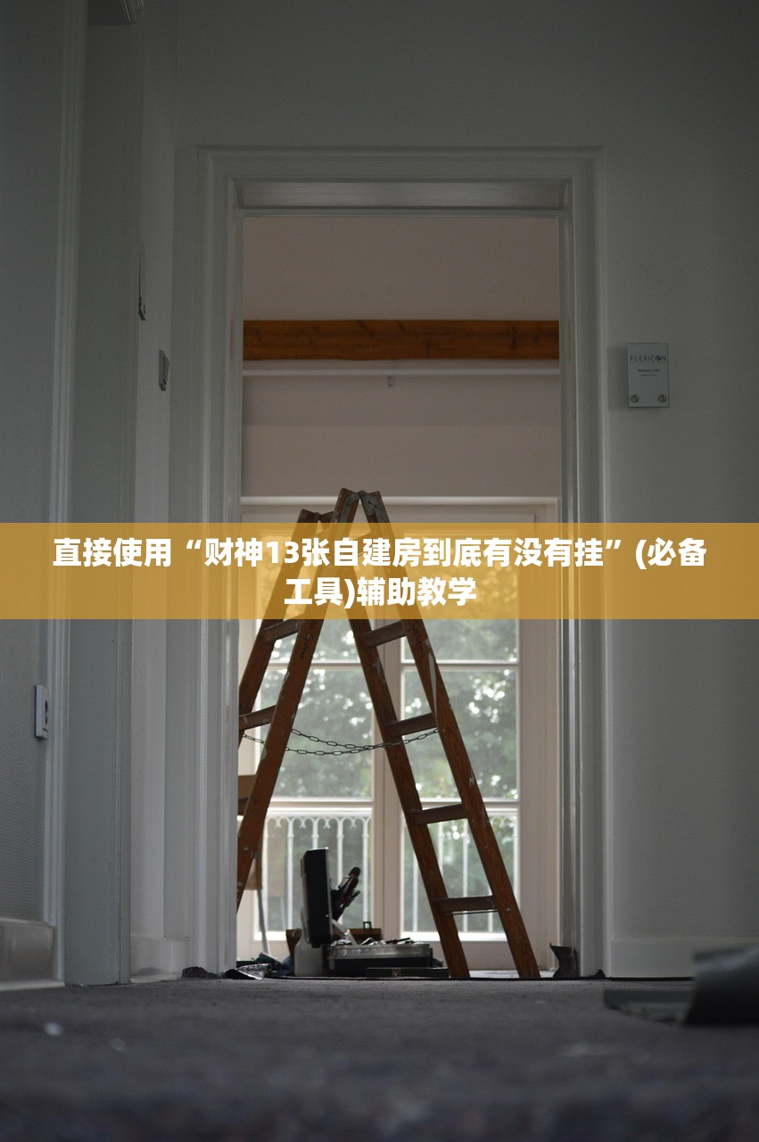 直接使用“财神13张自建房到底有没有挂”(必备工具)辅助教学